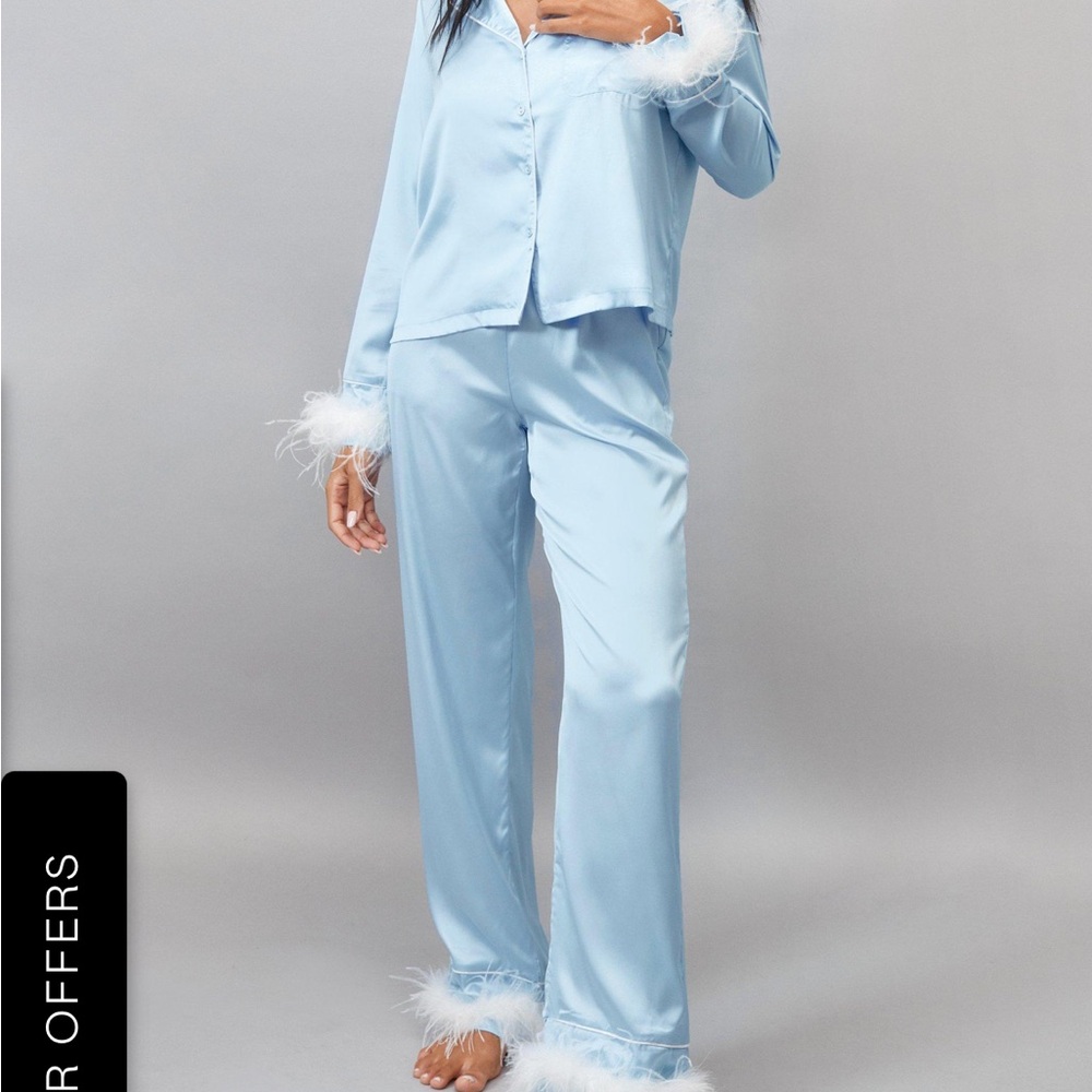 Something Blue Feather PJs